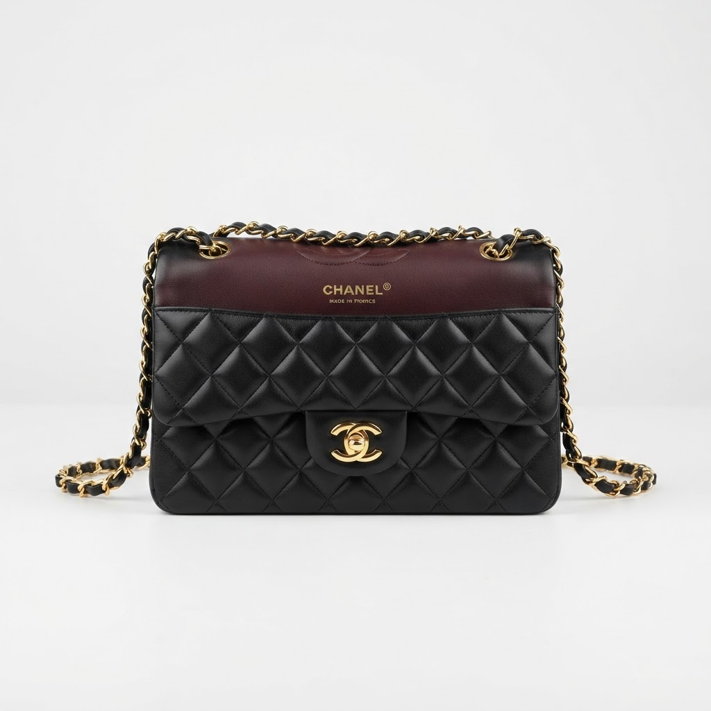 Classic Flap Bag — Small Black Lambskin