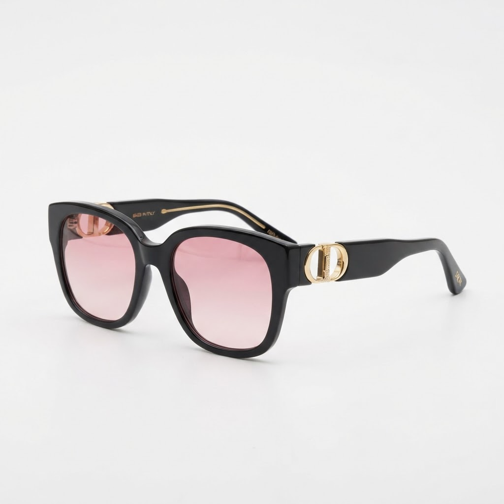 CD Icon Sunglasses Black