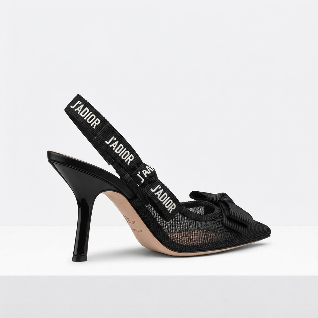 J'Adior Slingback Pump Black