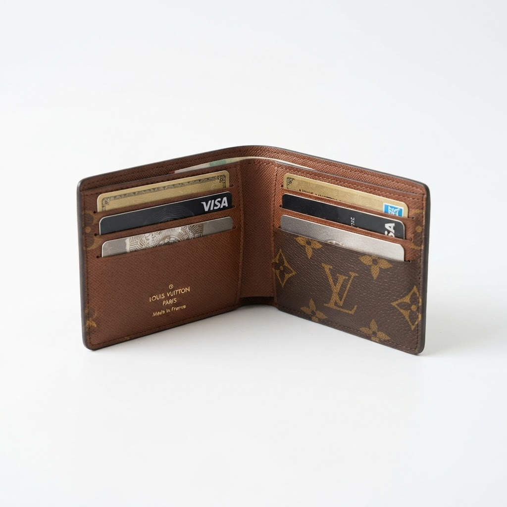 Slender Wallet Monogram Canvas