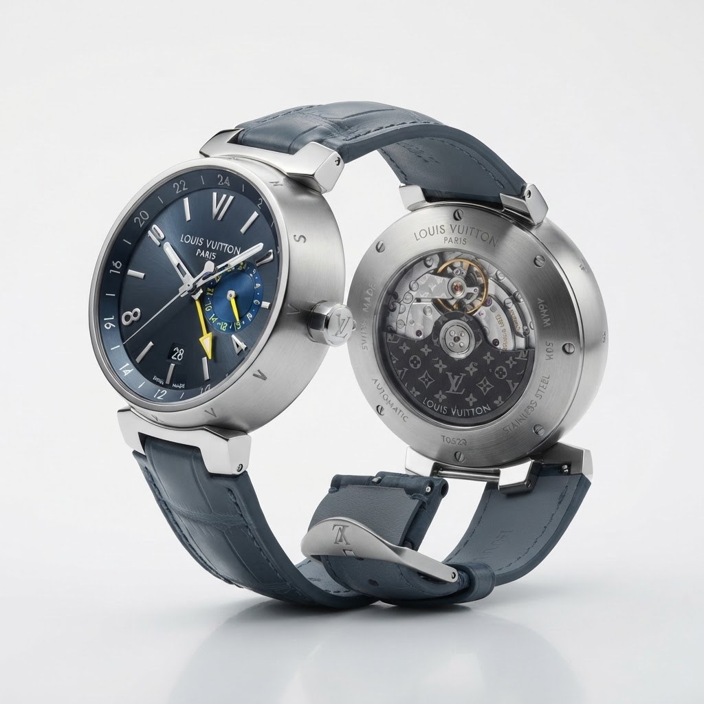 Tambour Moon Dual Time 46mm